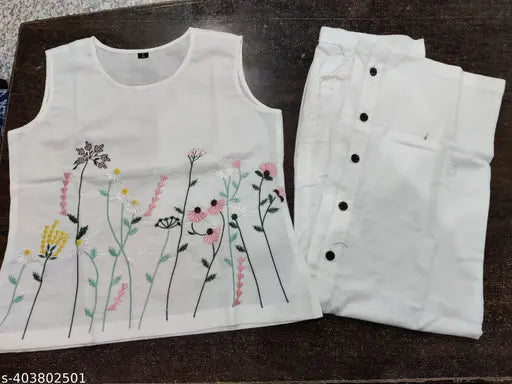 Casual Embroidery CO ORD SET