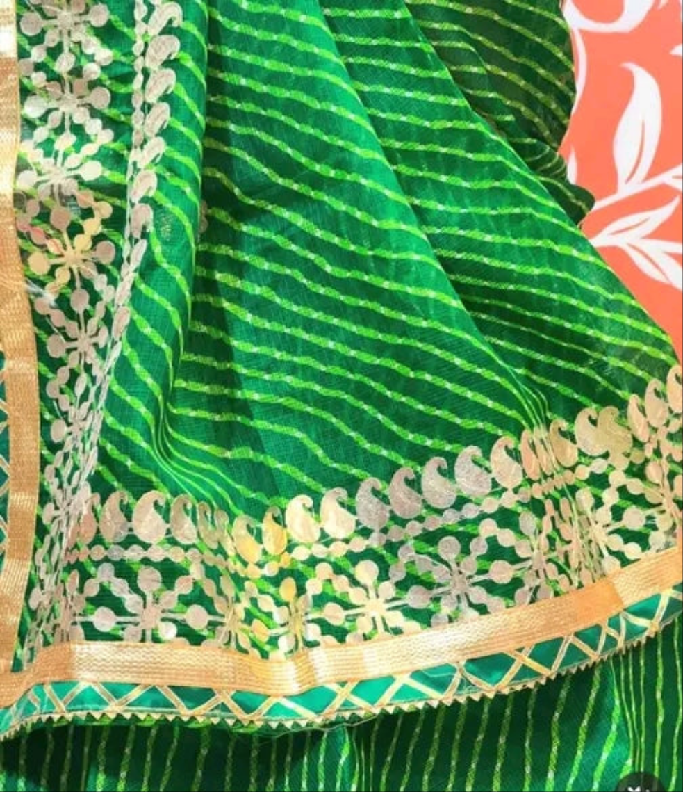 Leheriya Gota Patti Lehenga