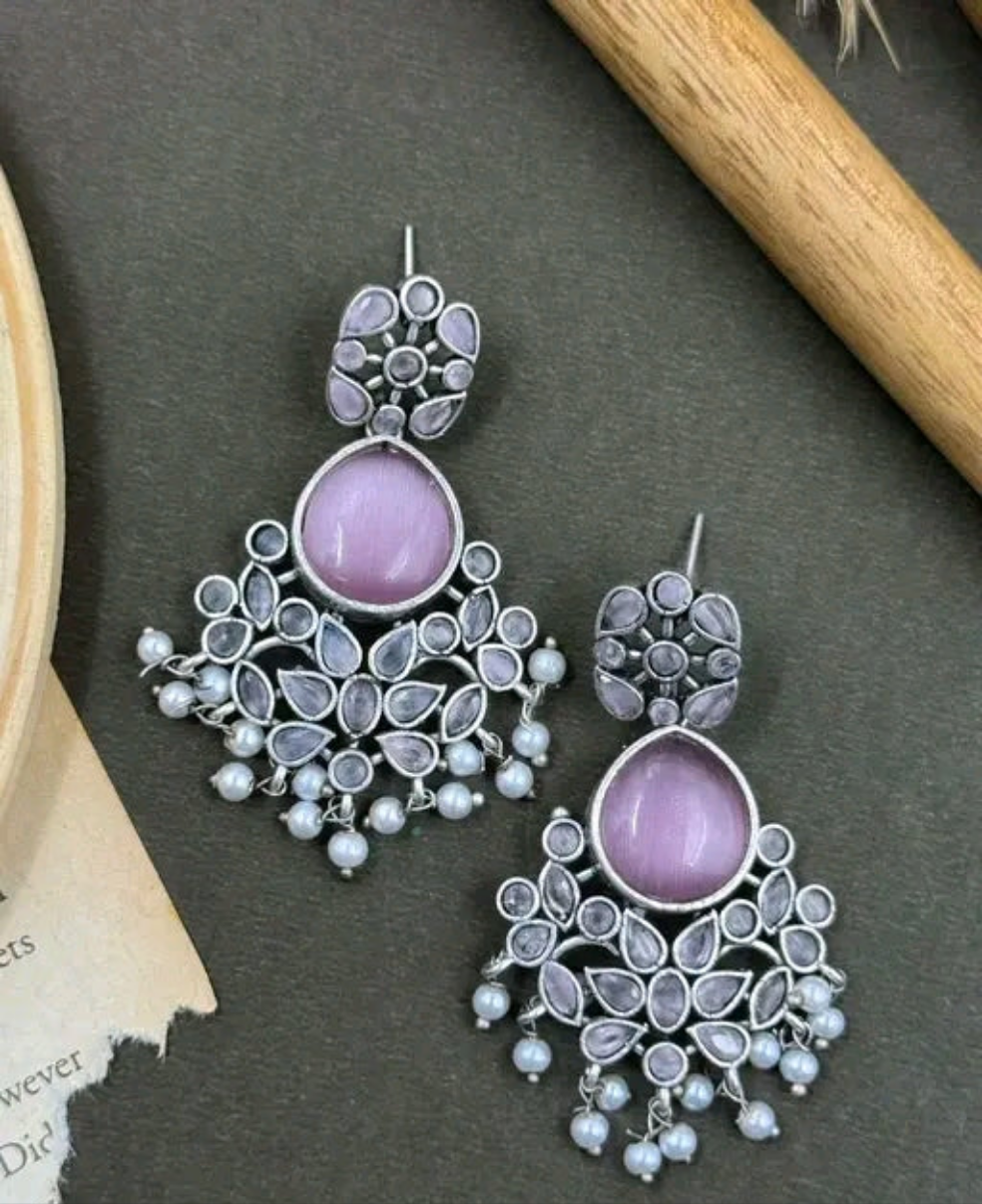 Nkshatra Chandelier Earrings
