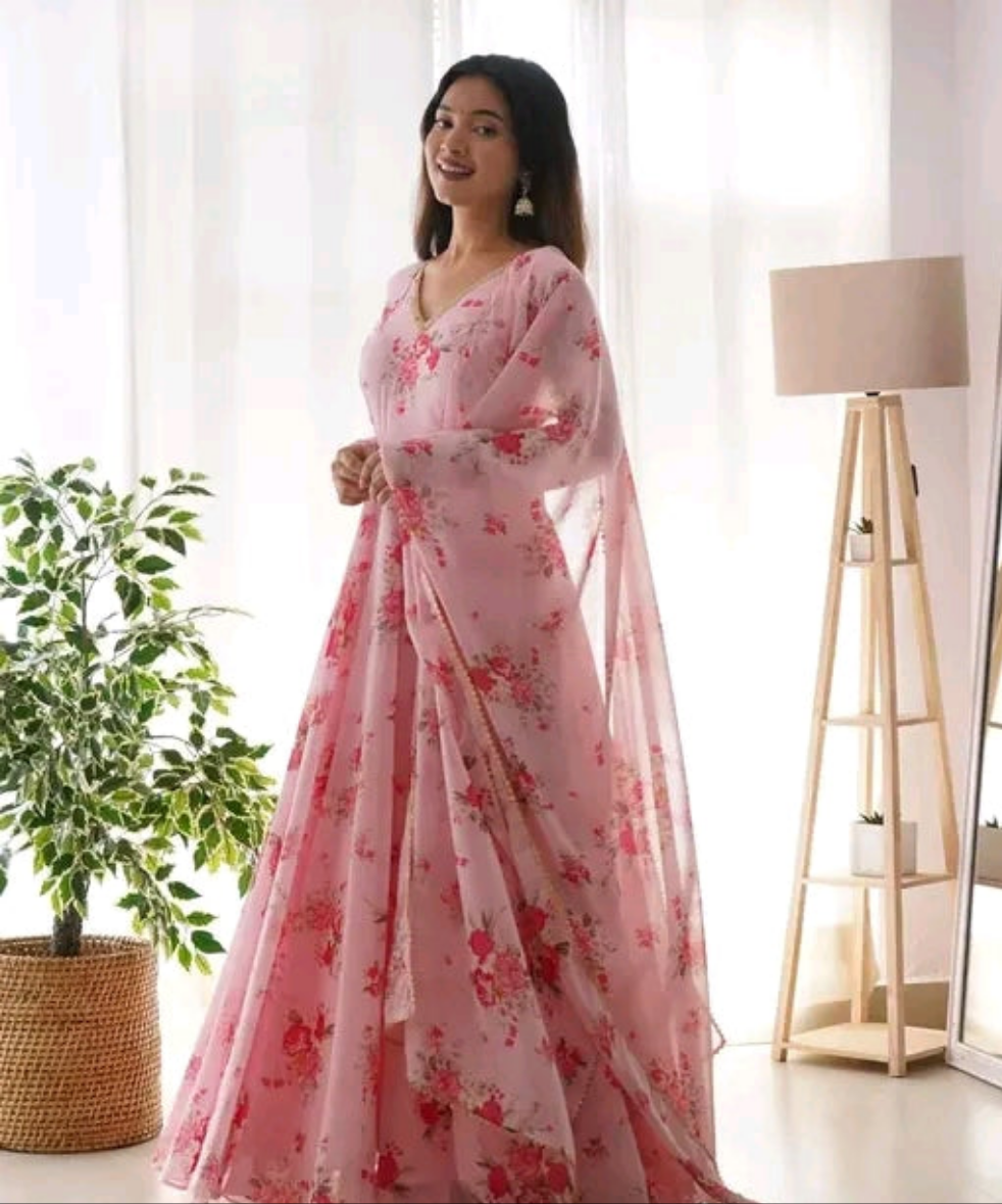Khwaish Anarkali with Dupatta