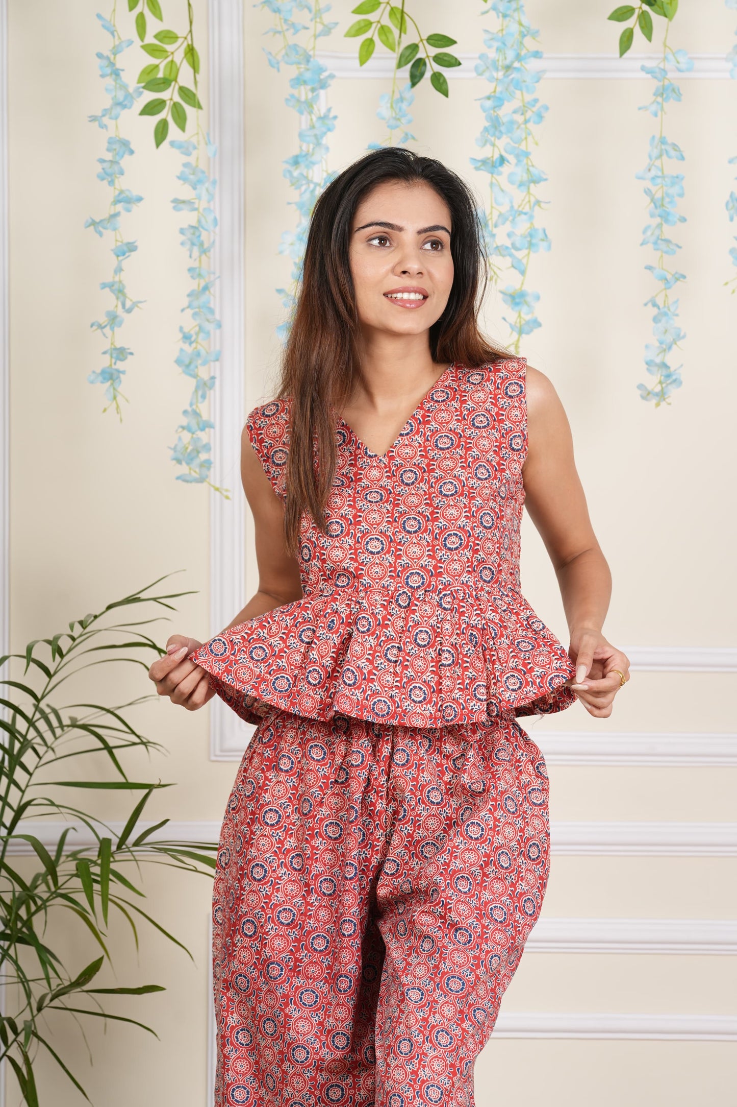 Inaayat Peplum Top Co ord set