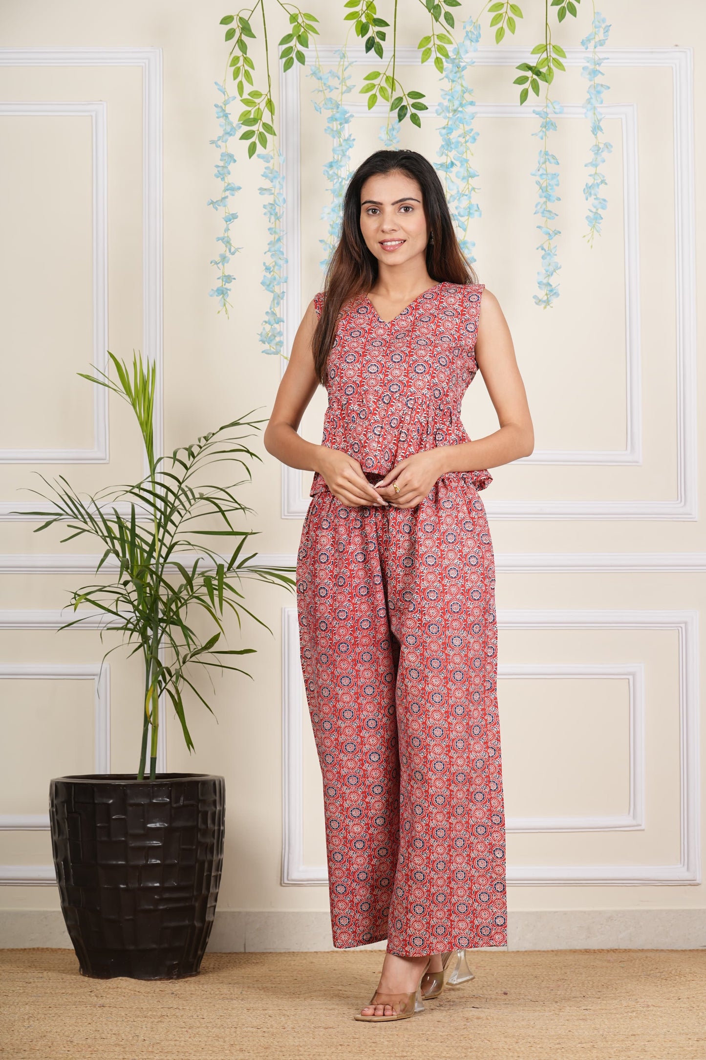 Inaayat Peplum Top Co ord set
