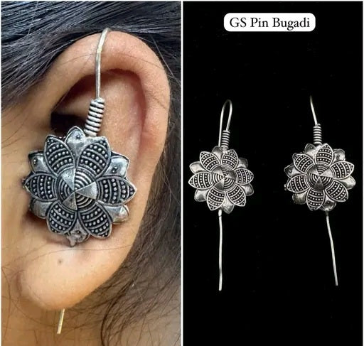 Tribal Pin Bugadi Earrings