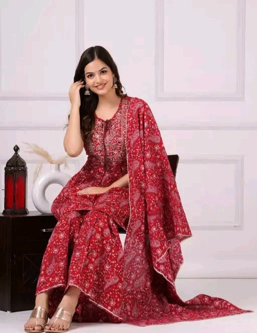 Roohaniyat Sharara Twinning Set