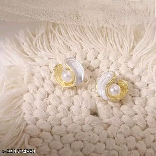 Elegant Pearl Studs