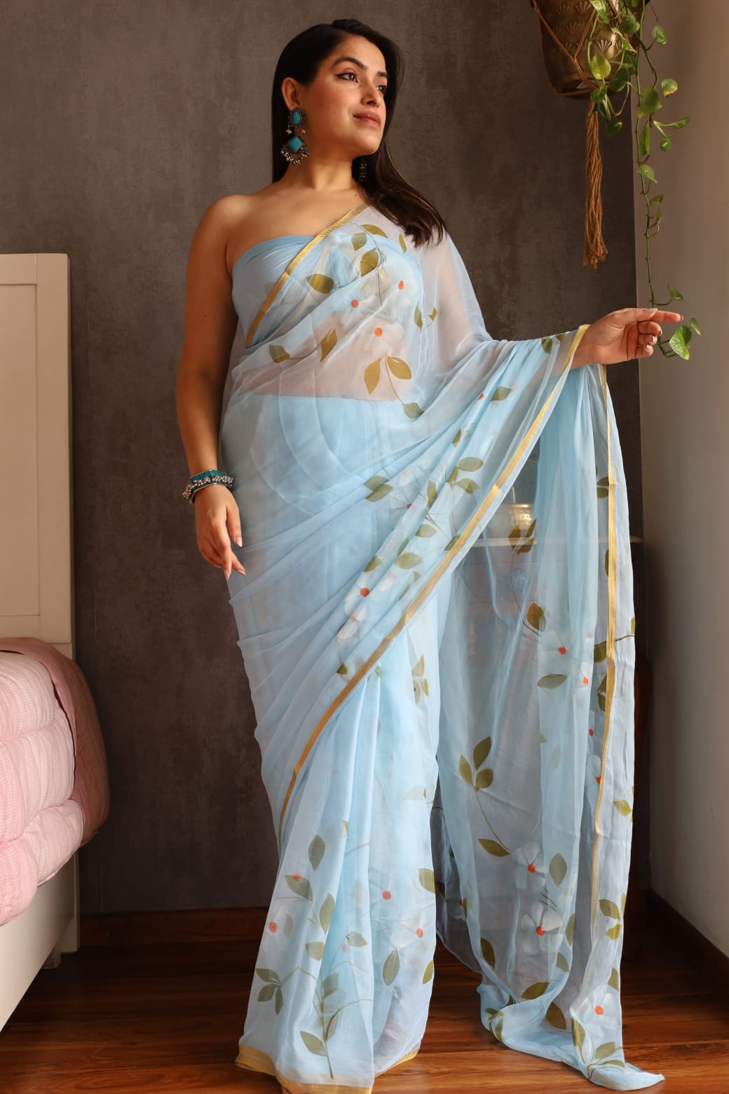 Kashish Hand painted Saree