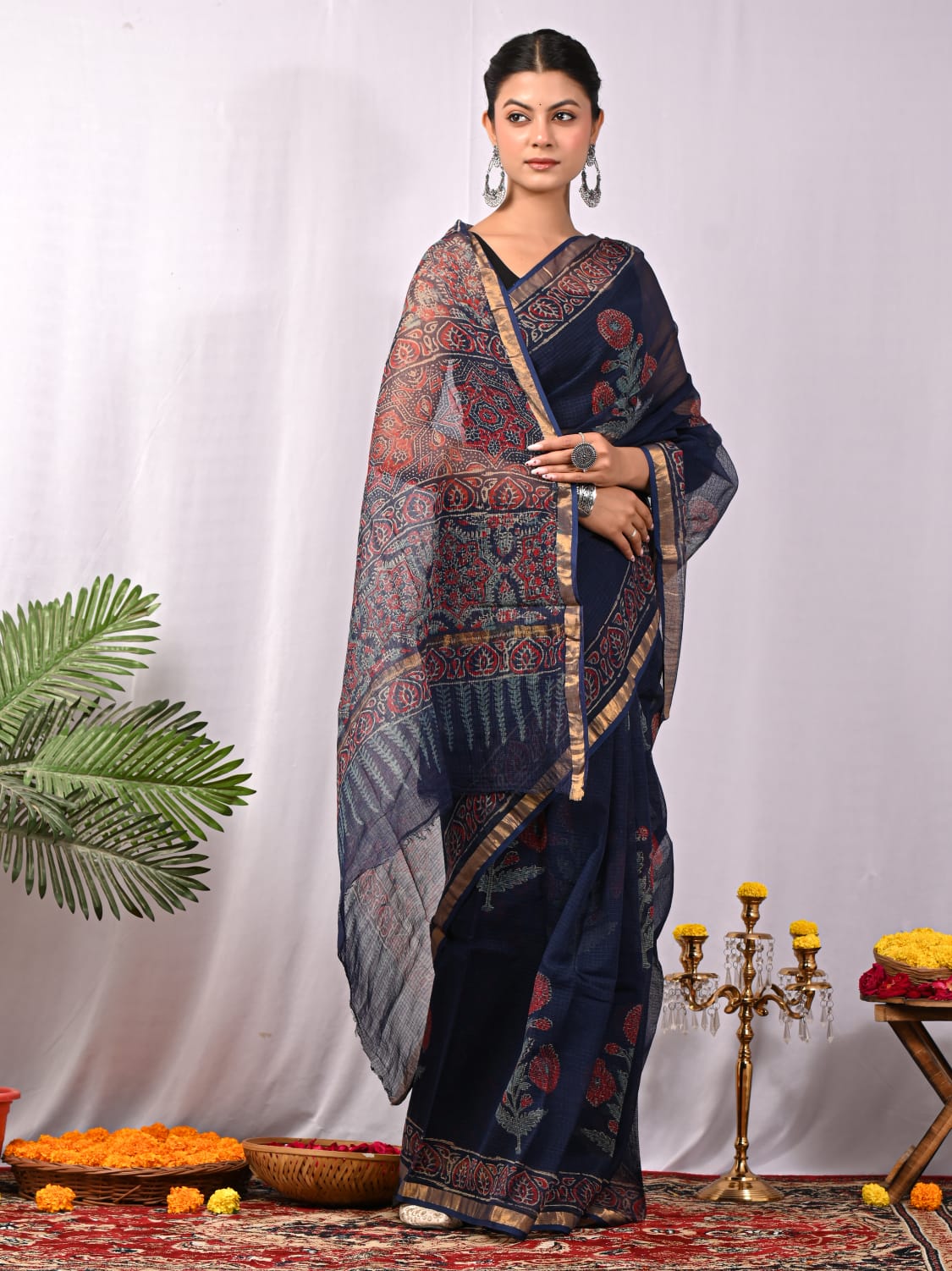 Gul Bahar Kota Doria Saree