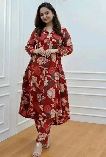 Floral Kurti Set