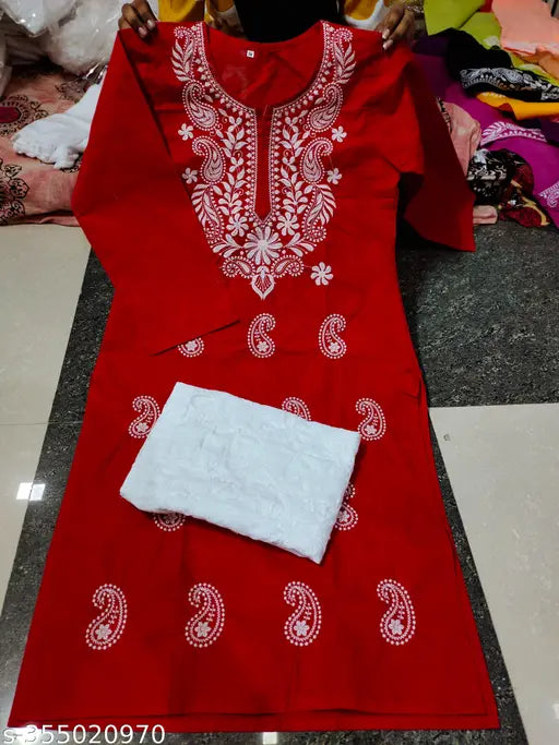 Casual Chicken Kurti Set