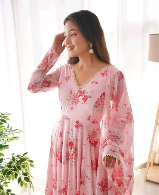 Khwaish Anarkali with Dupatta