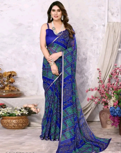 Maharani Bandhni Saree