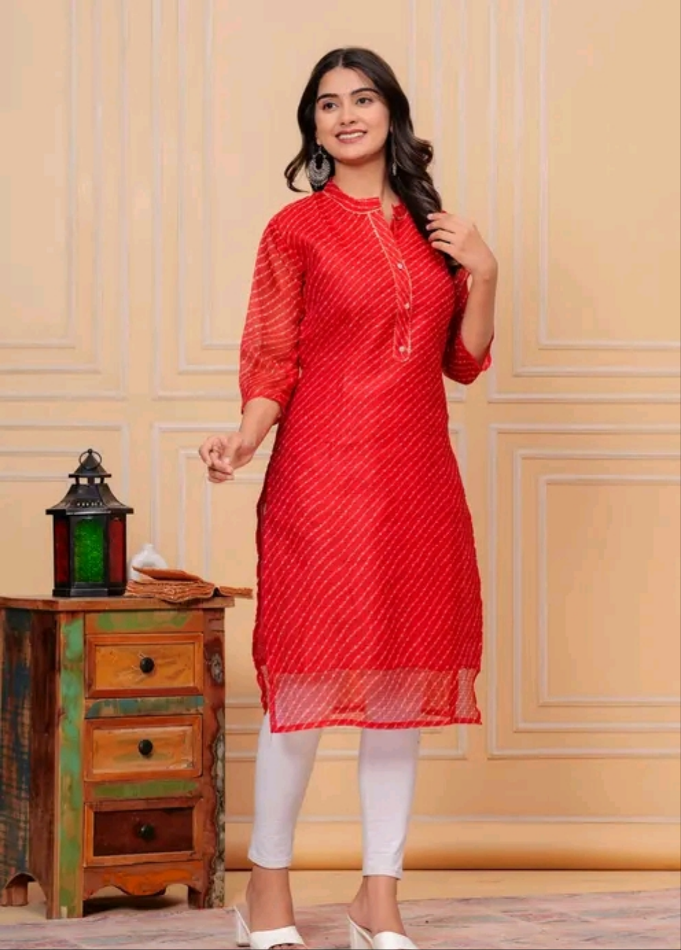 KOTA Leheriya Kurti