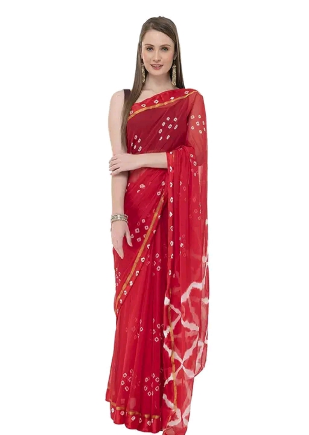 Ishqiya Bandhni Saree