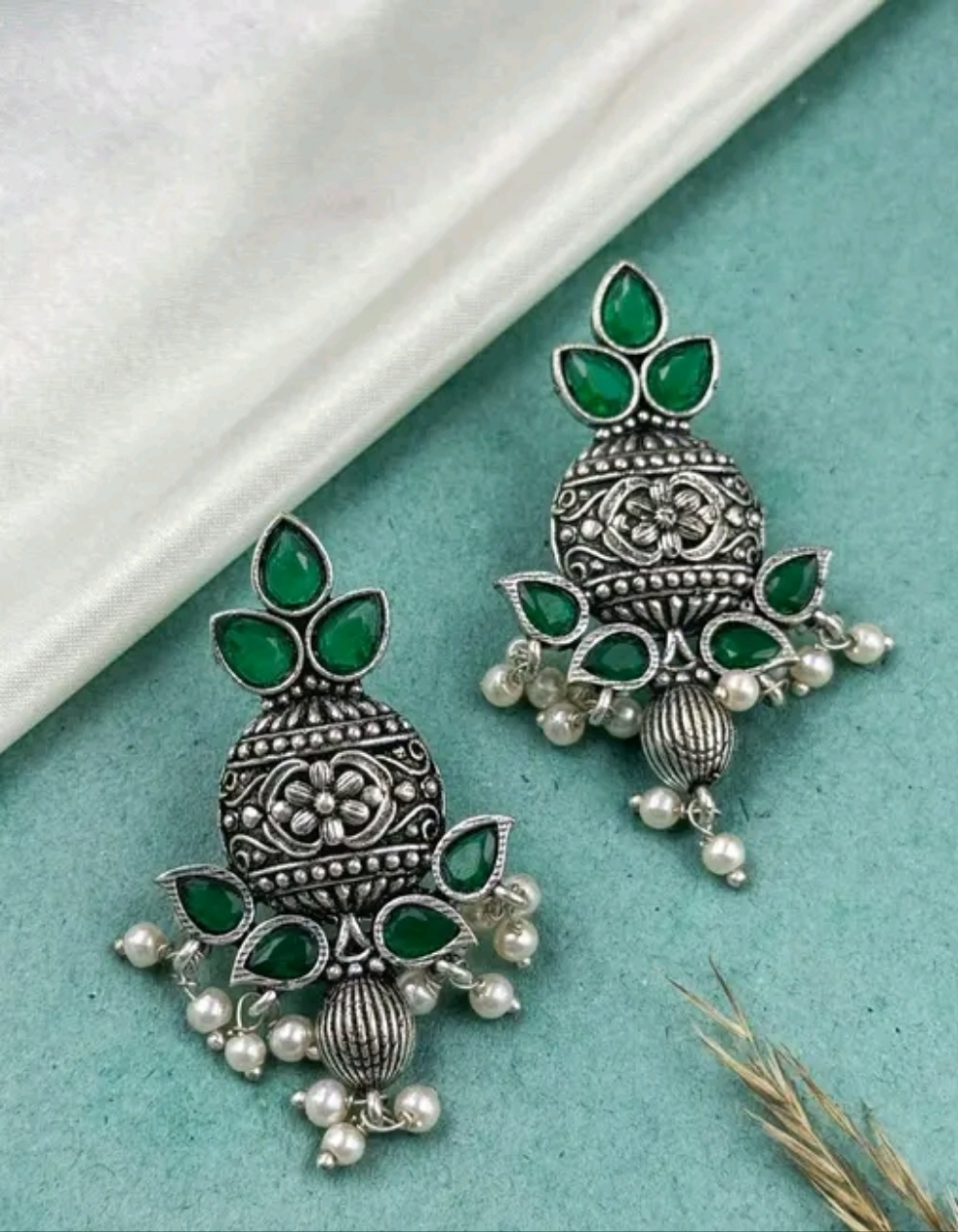 Inaayat Earings with Pearl drops