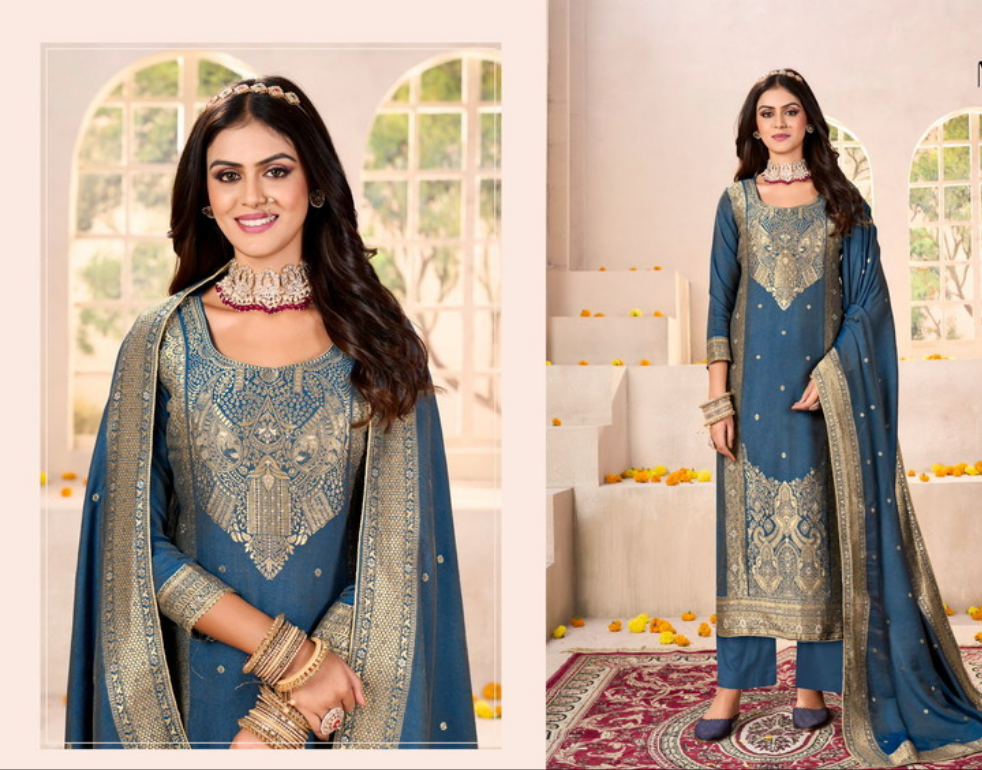 Gul Raas Pashmina Suit Set