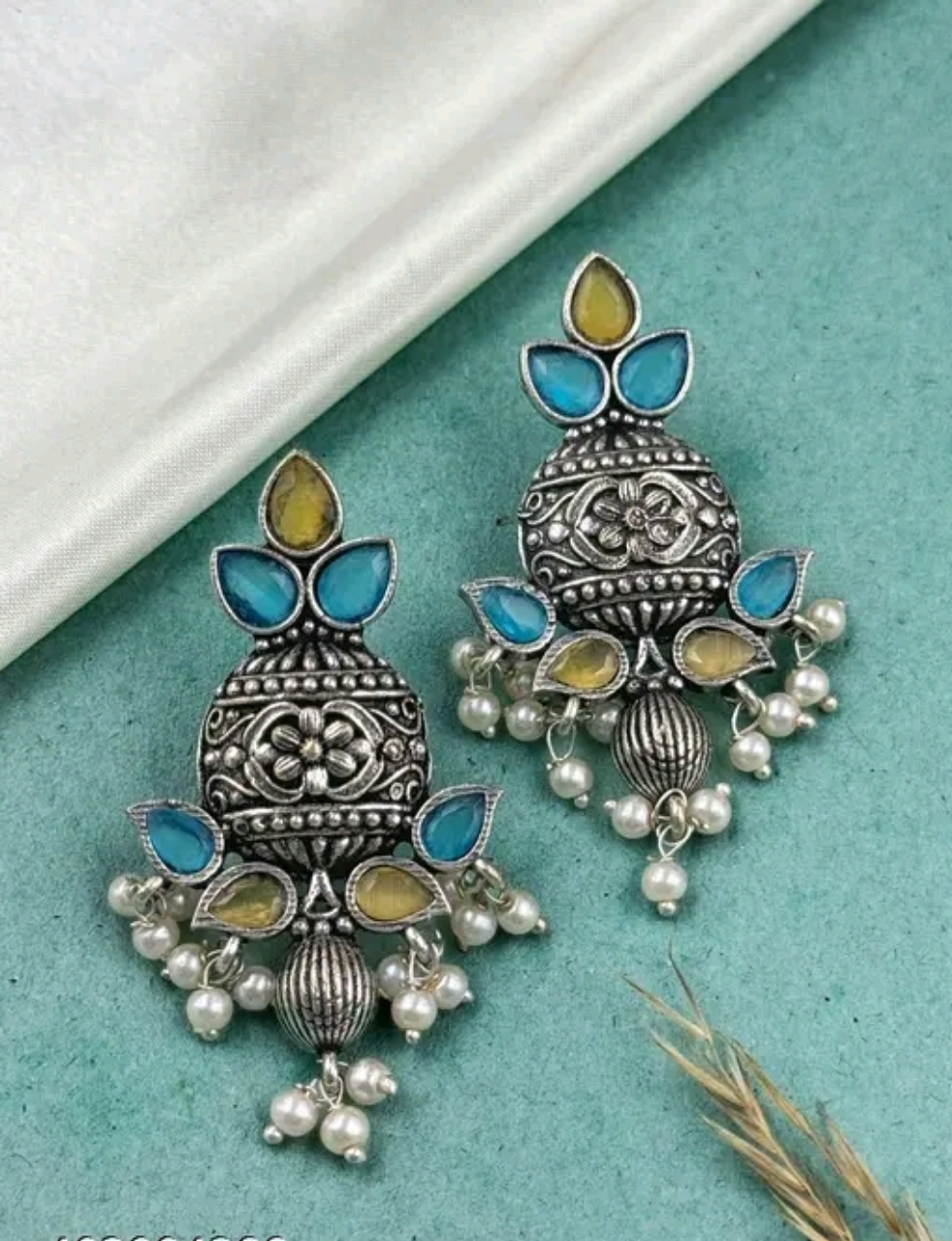 Inaayat Earings with Pearl drops