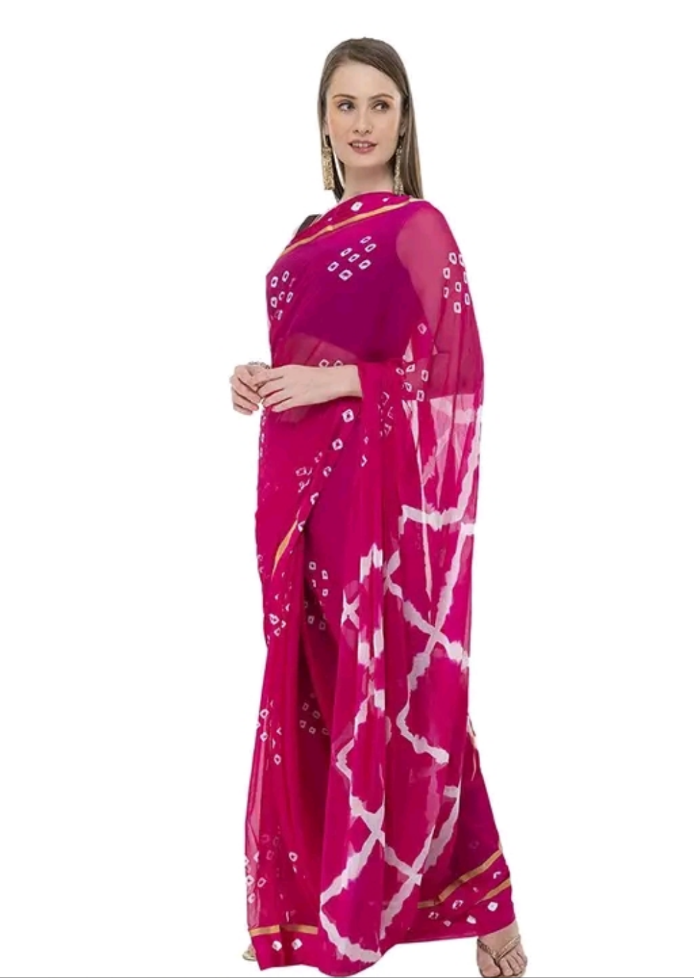 Ishqiya Bandhni Saree