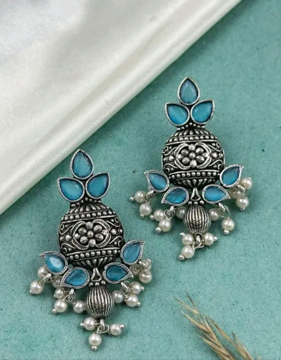 Inaayat Earings with Pearl drops