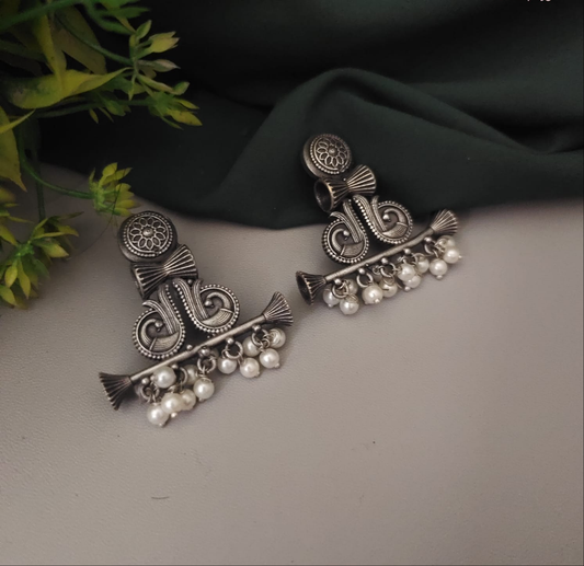 Stylish tribal  Oxidised earrings