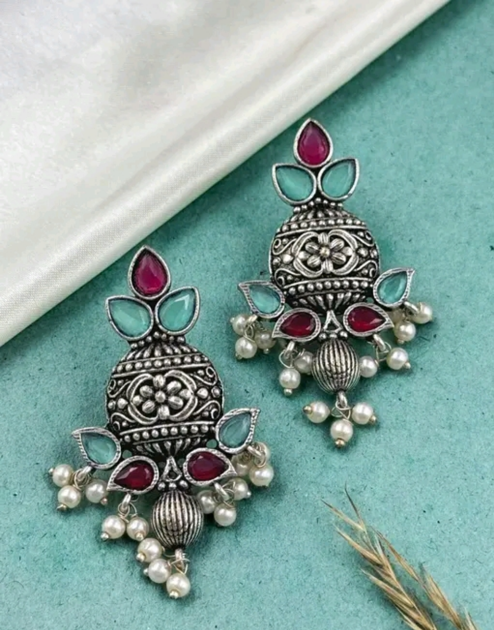 Inaayat Earings with Pearl drops