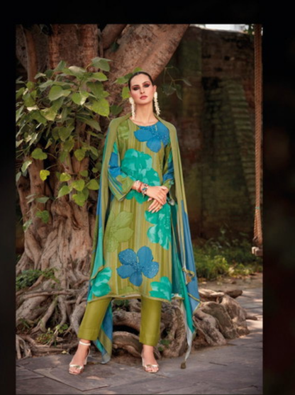 Gul Baag Pashmina Suit Set