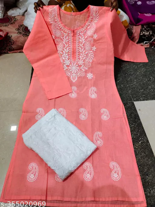 Casual Chicken Kurti Set