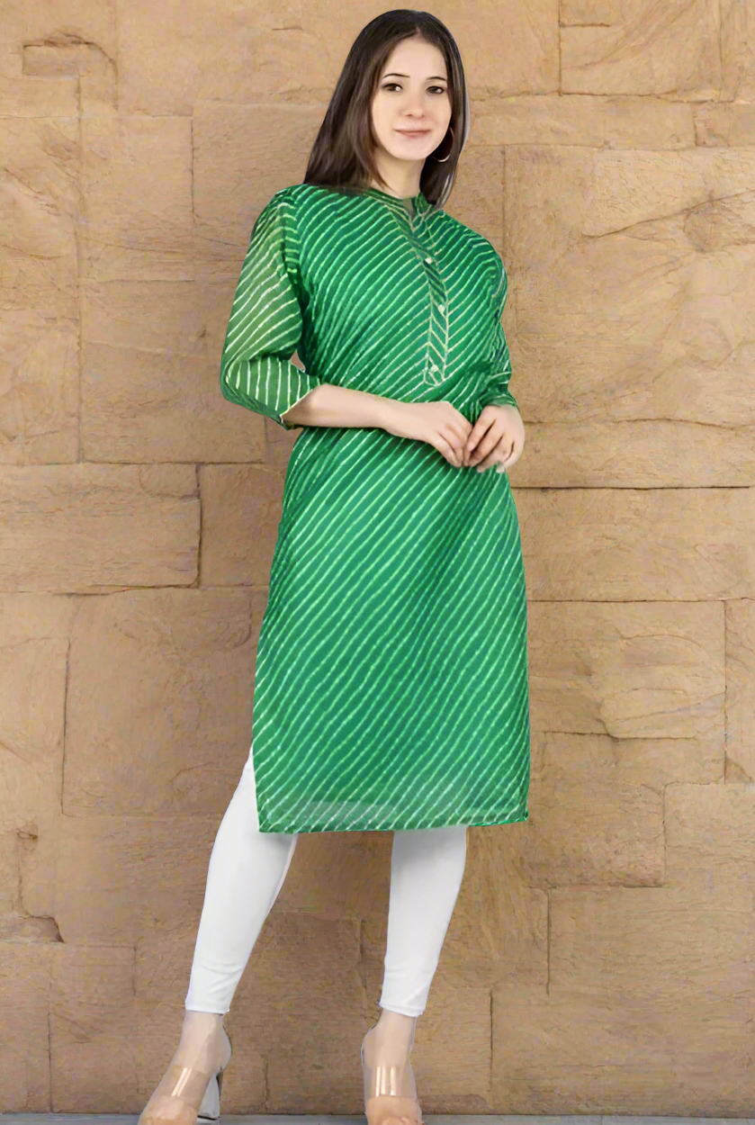 KOTA Leheriya Kurti