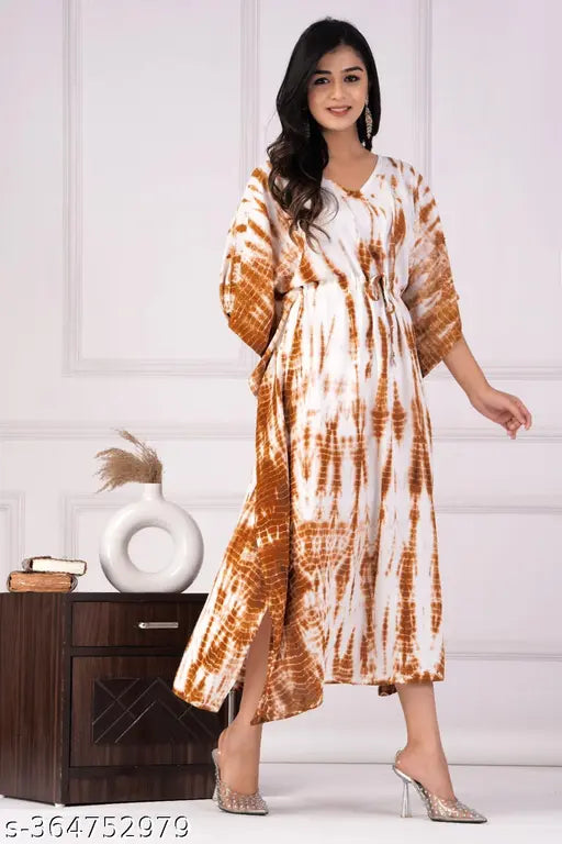 Tie and Dye Kaftan