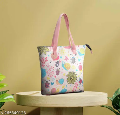 Pink Floral Bag