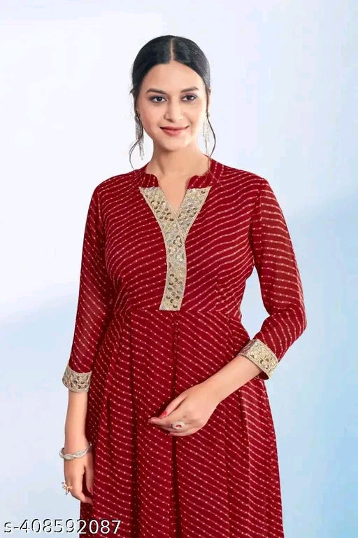 Rangeelo Leheriya Kurti with Pants