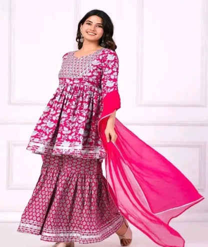 Roohaniyat Twinning Garara Set