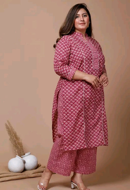 Roohaniyat Gota Work Kurti with Plazo