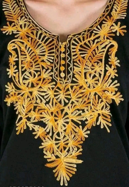 Kashmiri Embroidery Woollen Kurti