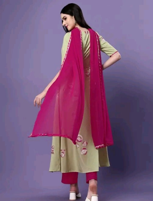 Ibadat Aline Kurti with Dupatta