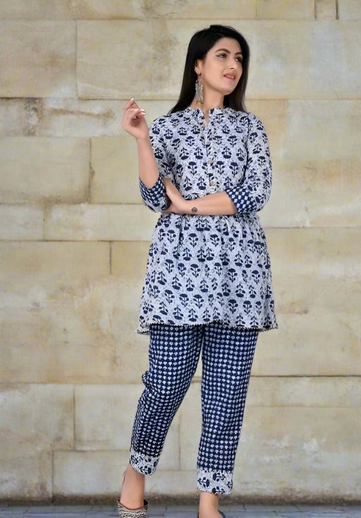 Bagru print co ord set 