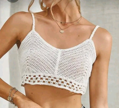 Casual Crochet Top