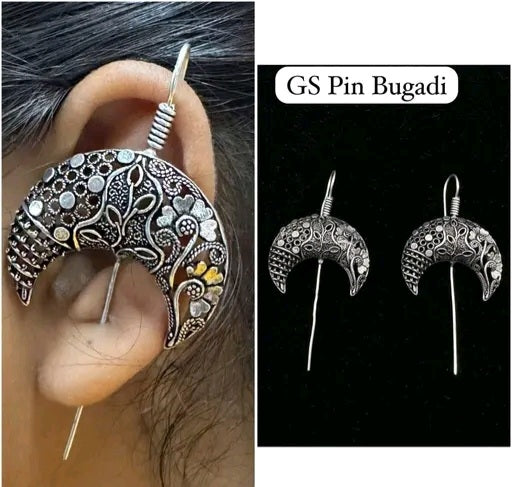 Tribal Pin Bugadi Earrings