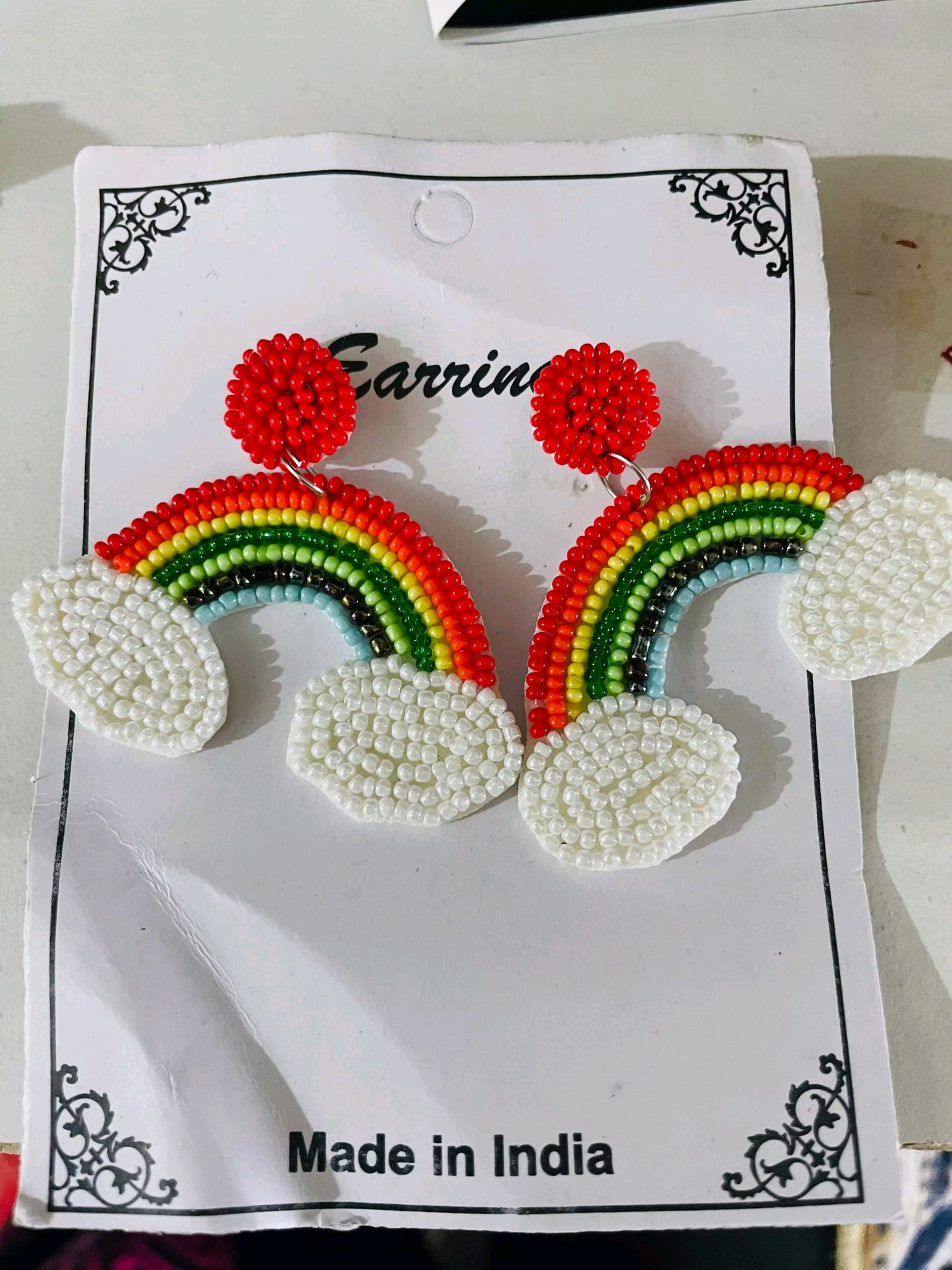 Nkshatra Trendy Rainbow Earrings