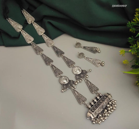 Boho Long Neklace with Earings