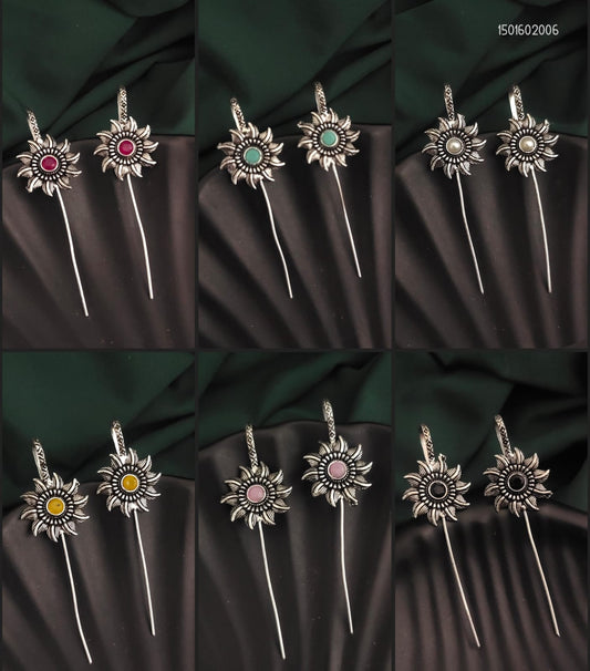 Floral Bugadi With Stones