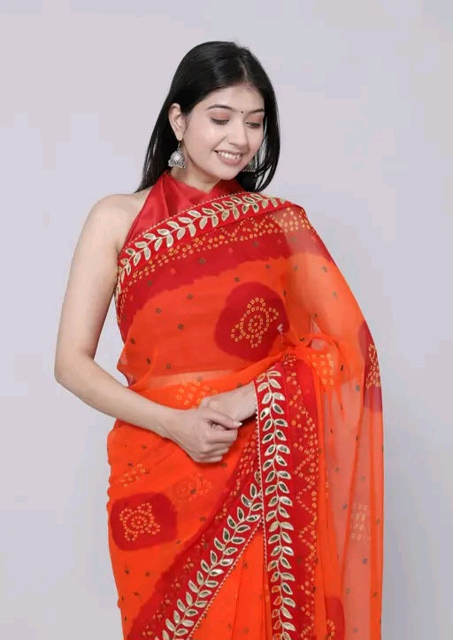 Chunri Gota Saree