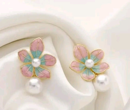 Elegant Floral Earrings