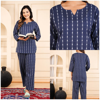 Classic Cotton Night Suit