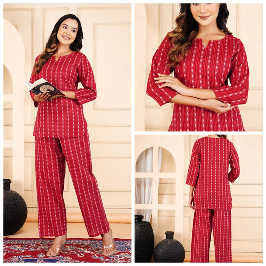 Classic Cotton Night Suit