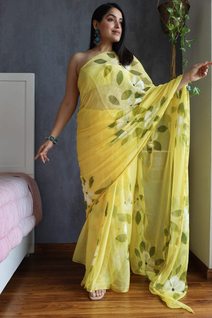 Kashish Hand painted Saree